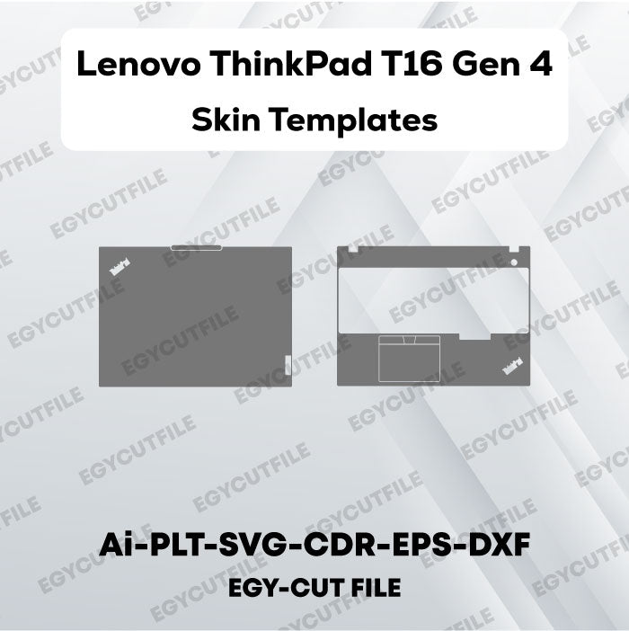 Lenovo ThinkPad T16 Gen 4 (Intel) Vector Skin Cut Files