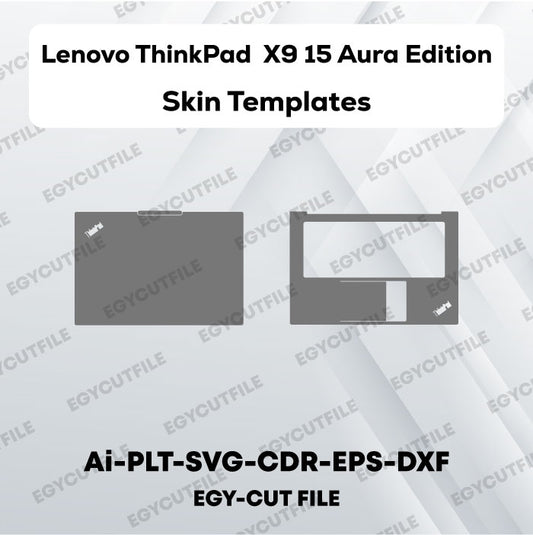 Lenovo ThinkPad X9 15 Aura Edition Vector Skin Cut Files