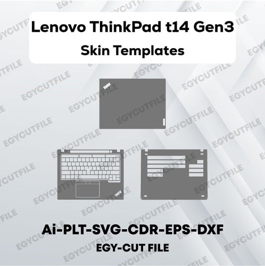 Lenovo ThinkPad t14 Gen3 Vector Skin Cut Files