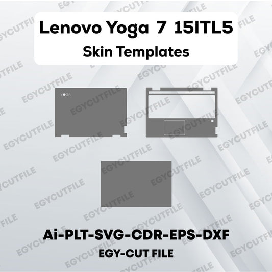 Lenovo YOGA 7 15ITL5 Vector Skin Cut Files