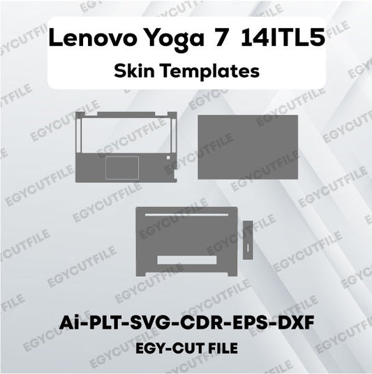 Lenovo Yoga 7 14ITL5 Vector Skin Cut Files