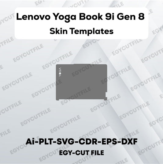 Lenovo Yoga Book 9i Gen 8 Vector Skin Cut Files