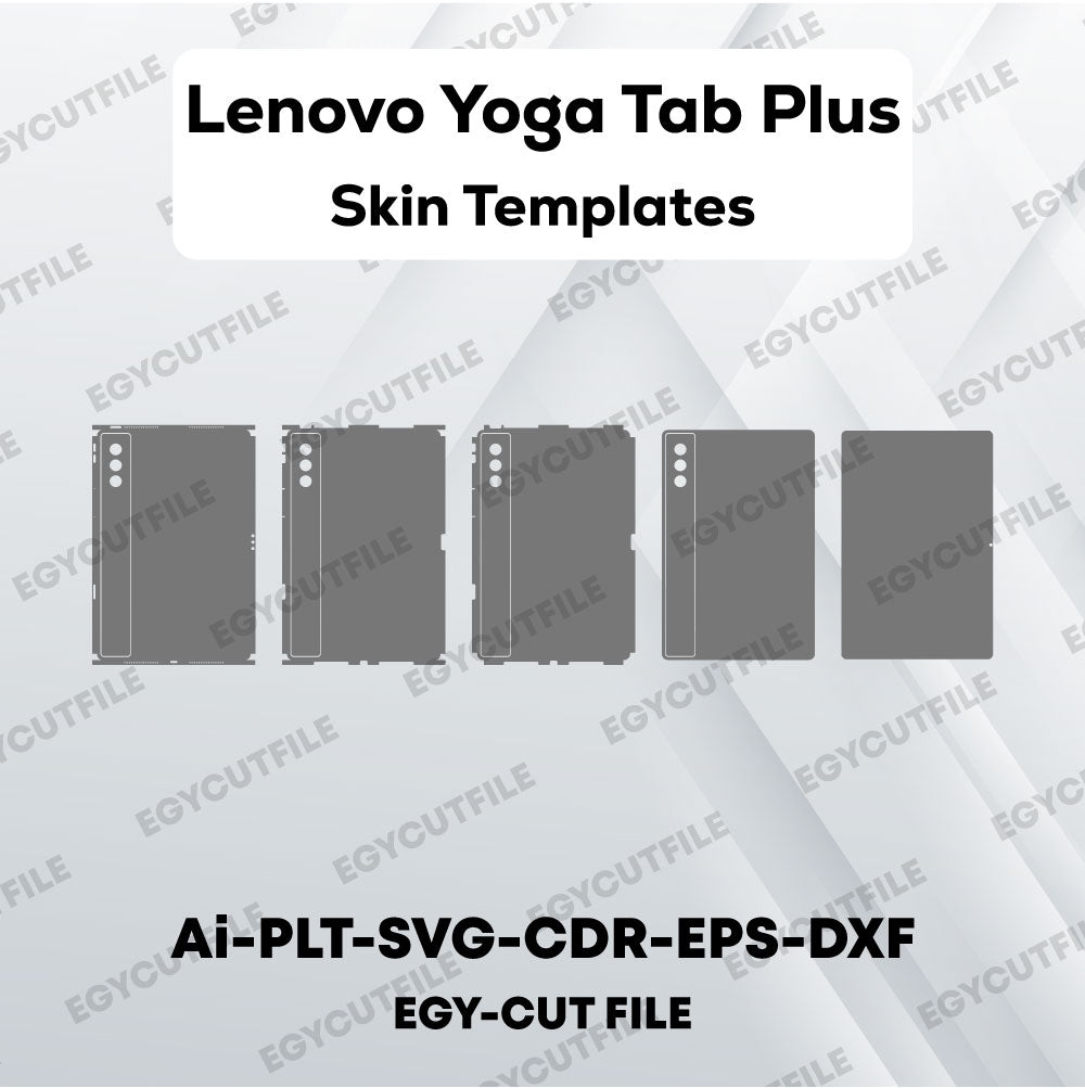 Lenovo Yoga Tab Plus Vector Skin Cut Files