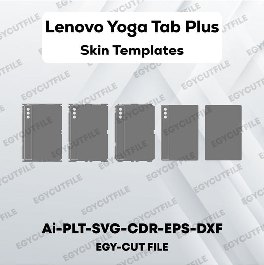 Lenovo Yoga Tab Plus Vector Skin Cut Files