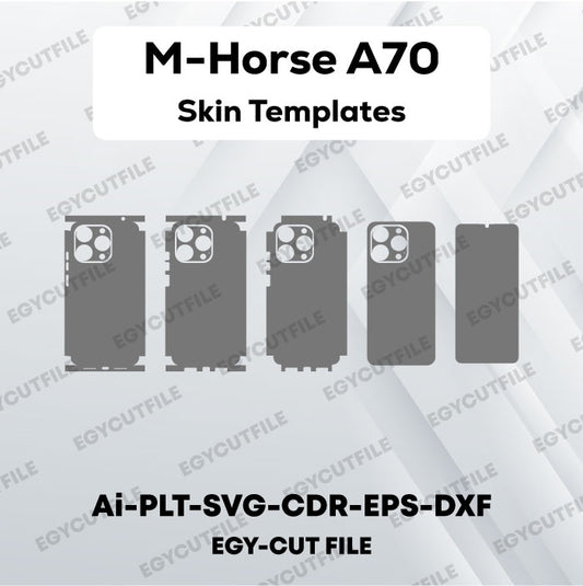 M-Horse A70 Vector Skin Cut Files