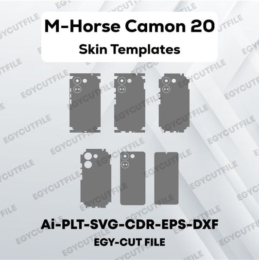 M-Horse Camon 20 Vector Skin Cut Files
