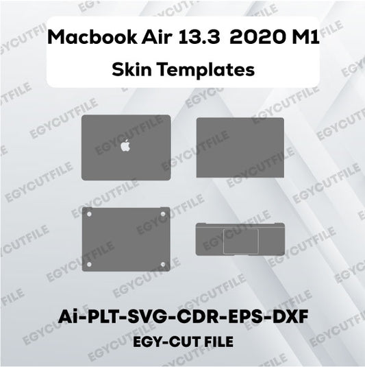 Macbook Air 13.3 2020 M1 Vector Skin Cut Files