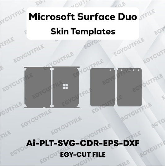 Microsoft Surface Duo Vector Skin Cut Files