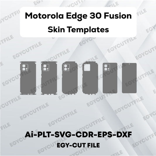 Motorola Edge 30 Fusion Vector Skin Cut Files