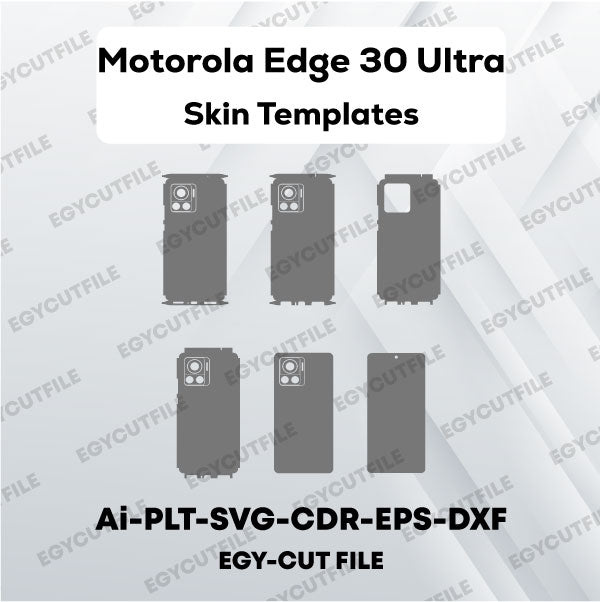 Motorola Edge 30 Ultra Vector Skin Cut Files