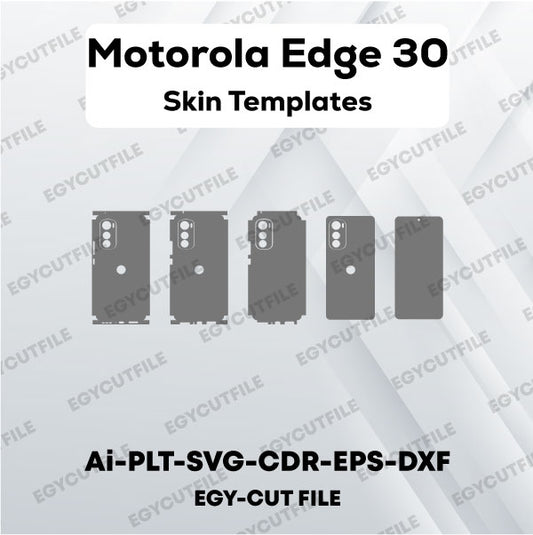 Motorola Edge 30 Vector Skin Cut Files