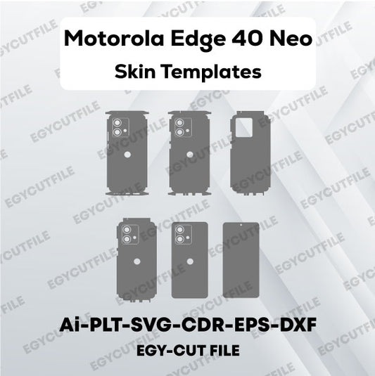 Motorola Edge 40 Neo Vector Skin Cut Files