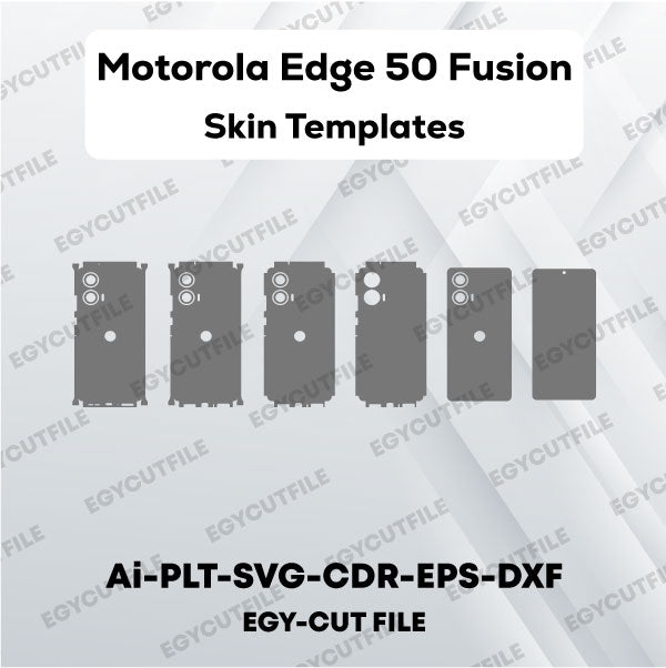 Motorola Edge 50 Fusion Vector Skin Cut Files