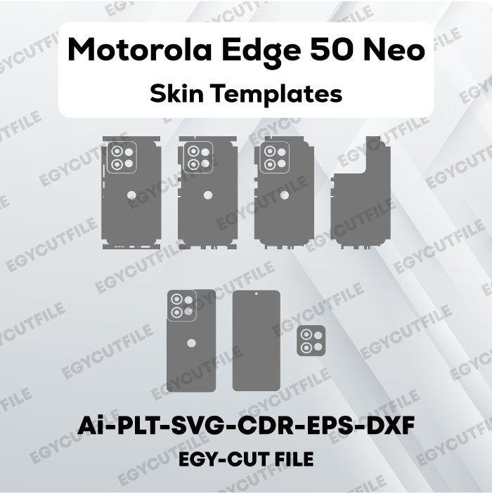 Motorola Edge 50 Neo Vector Skin Cut Files