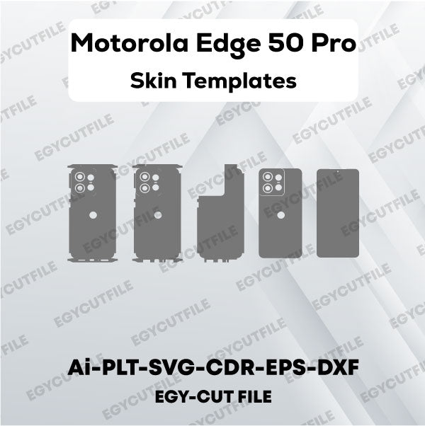 Motorola Edge 50 Pro Vector Skin Cut Files