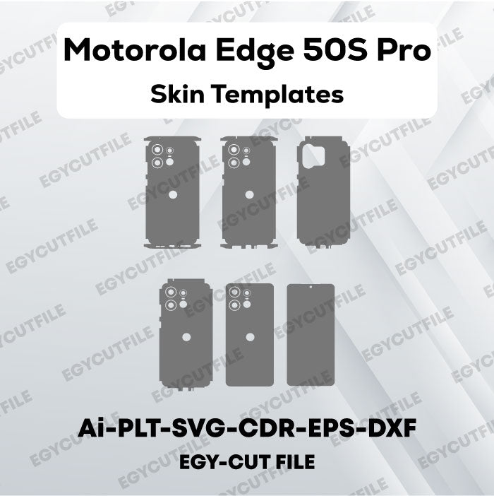 Motorola Edge 50S Pro Vector Skin Cut Files