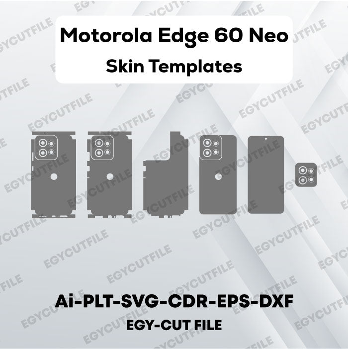 Motorola Edge 60 Neo Vector Skin Cut Files