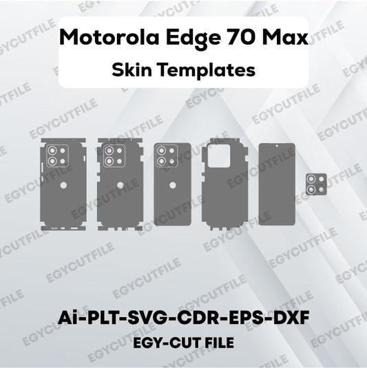 Motorola Edge 70 Max Vector Skin Cut Files