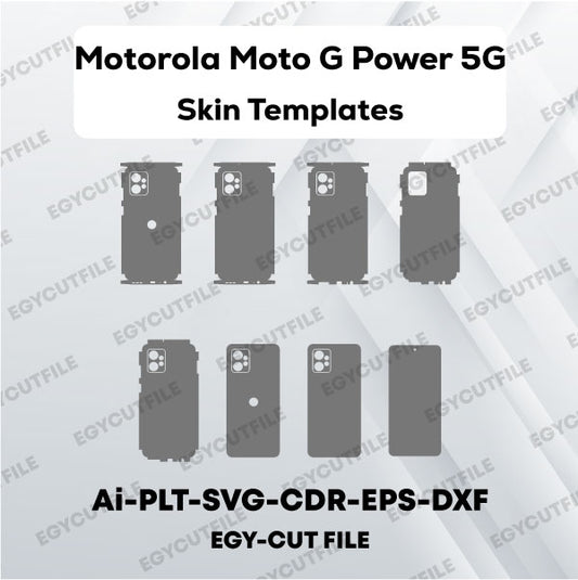 Motorola Moto G Power 5G Vector Skin Cut Files