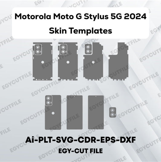 Motorola Moto G Stylus 5G 2024 Vector Skin Cut Files