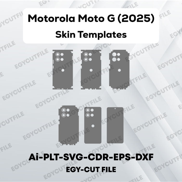Motorola Moto G (2025) Vector Skin Cut Files
