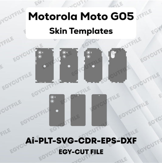 Motorola Moto G05 Vector Skin Cut Files