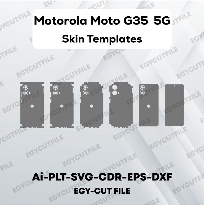 Motorola Moto G35 5G Vector Skin Cut Files – EGY CUTFILE