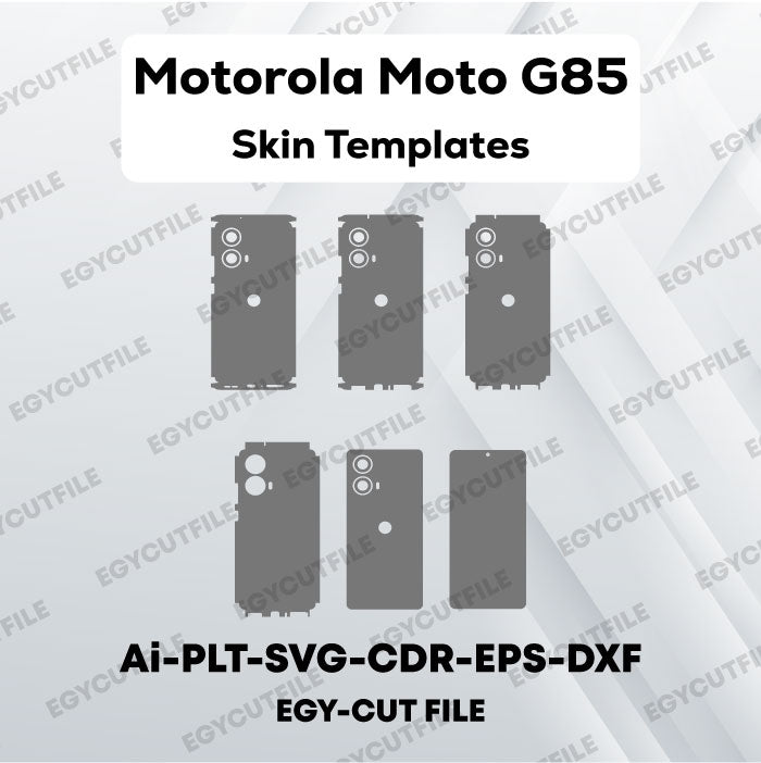 Motorola Moto G85 Vector Skin Cut Files