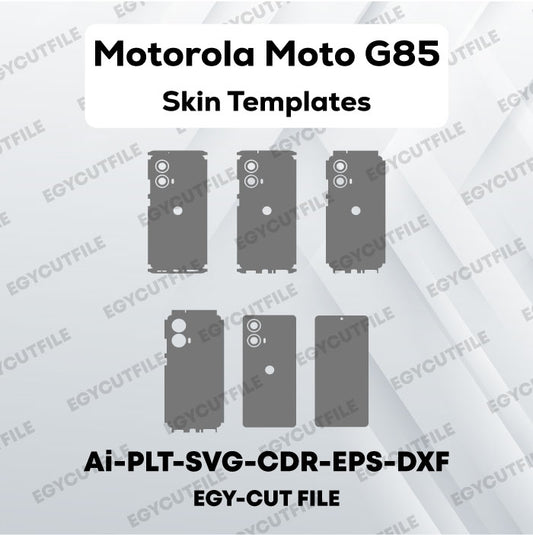 Motorola Moto G85 Vector Skin Cut Files