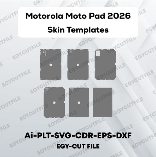 Motorola Moto Pad (2026) Vector Skin Cut Files