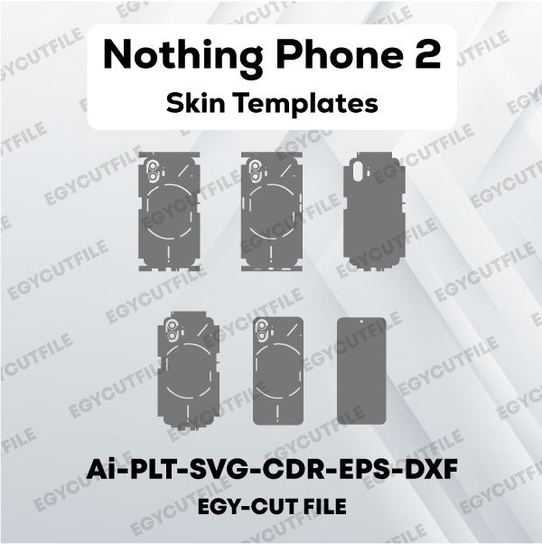 Nothing Phone 2 Vector Skin Cut Files