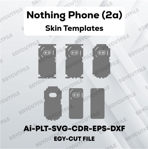 Nothing Phone 2a Vector Skin Cut Files