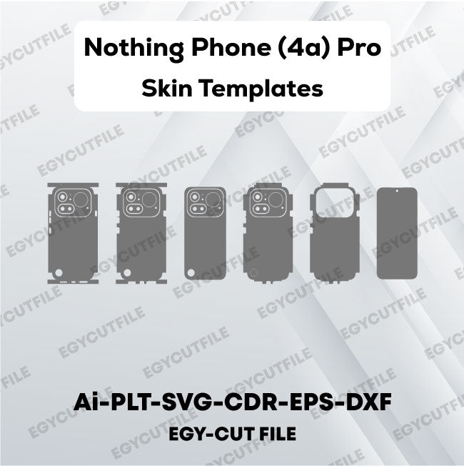Nothing Phone (4a) Pro Vector Skin Cut Files