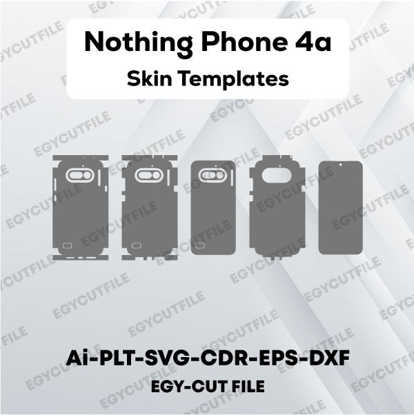 Nothing Phone (4a) Vector Skin Cut Files