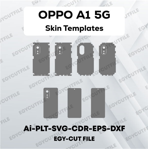OPPO A1 5G Vector Skin Cut Files