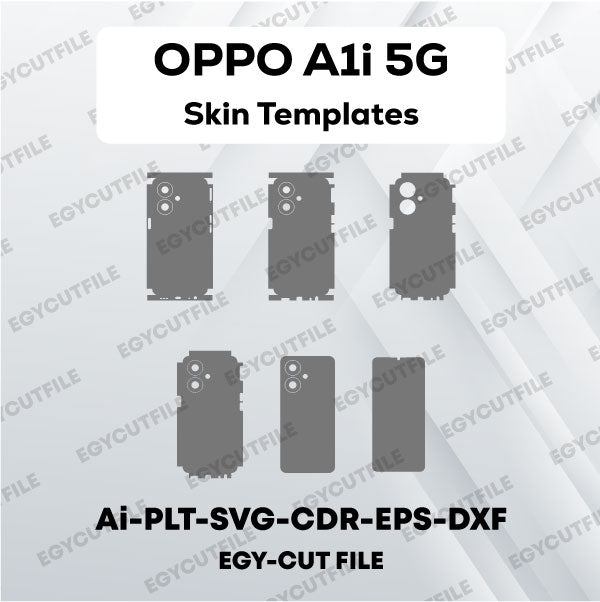 OPPO A1i 5G Vector Skin Cut Files