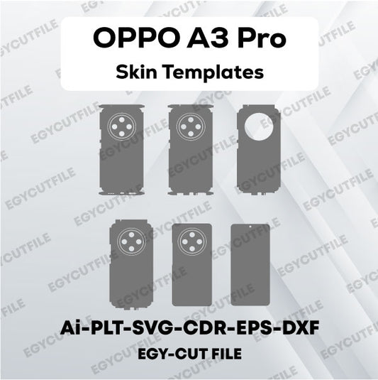 OPPO A3 Pro Vector Skin Cut Files