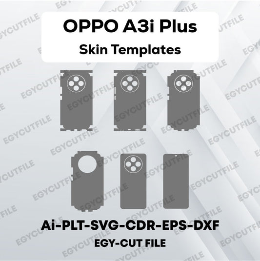 Oppo A3i Plus Vector Skin Cut Files
