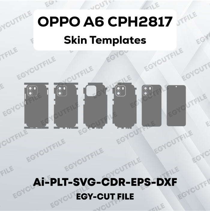 OPPO A6 CPH2817 Vector Skin Cut Files