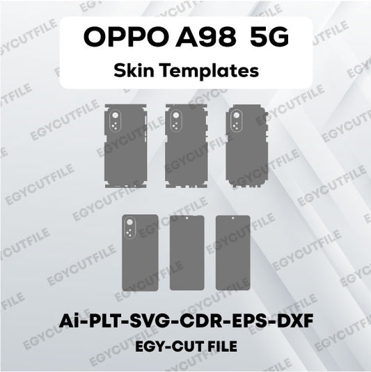 OPPO A98 5G Vector Skin Cut Files