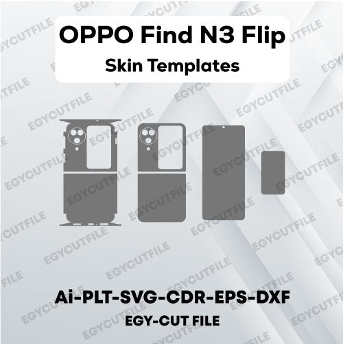 Oppo Find N3 Flip Vector Skin Cut Files