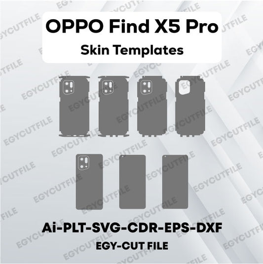 OPPO Find X5 Pro Vector Skin Cut Files
