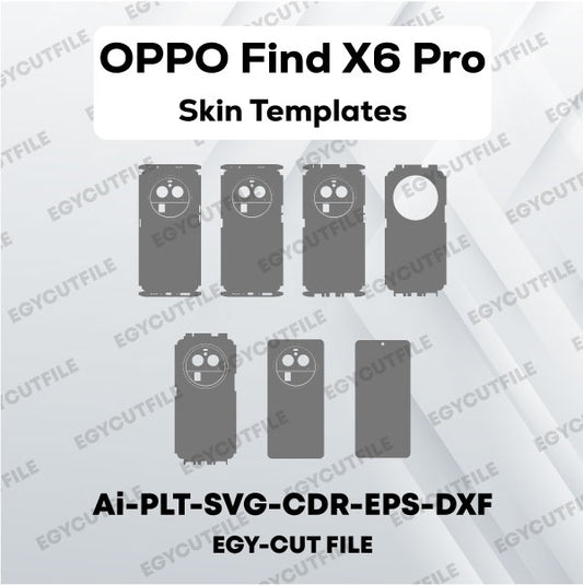 OPPO Find X6 Pro Vector Skin Cut Files