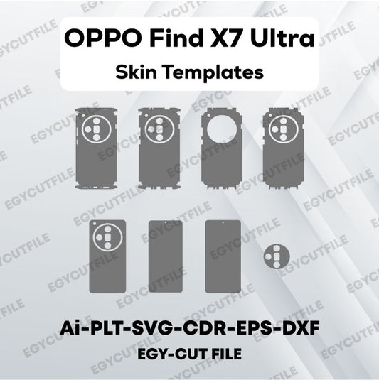 OPPO Find X7 Ultra Vector Skin Cut Files