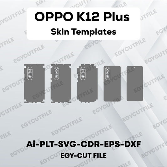 OPPO K12 Plus Vector Skin Cut Files