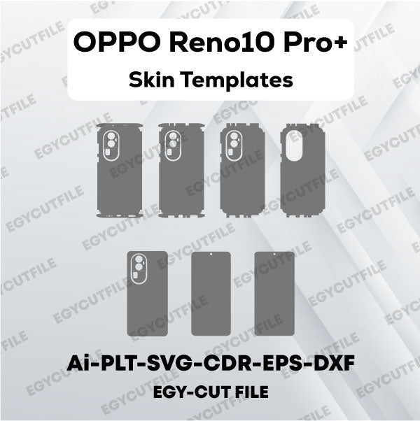 OPPO Reno10 Pro+ Vector Skin Cut Files