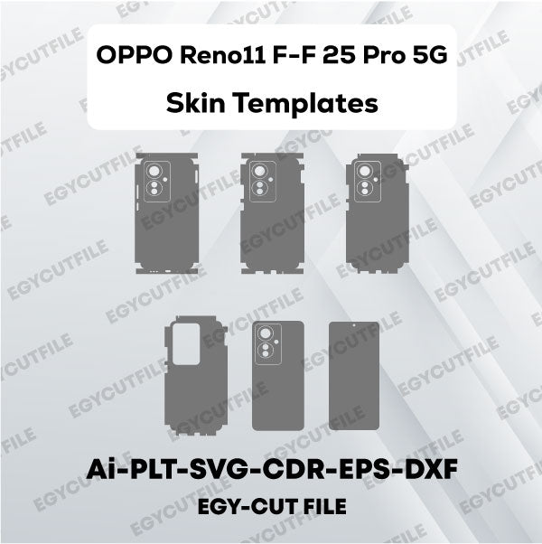 OPPO Reno11 F-OPPO F25 Pro 5G Vector Skin Cut Files