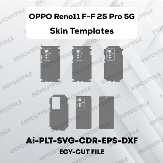 OPPO Reno11 F-OPPO F25 Pro 5G Vector Skin Cut Files