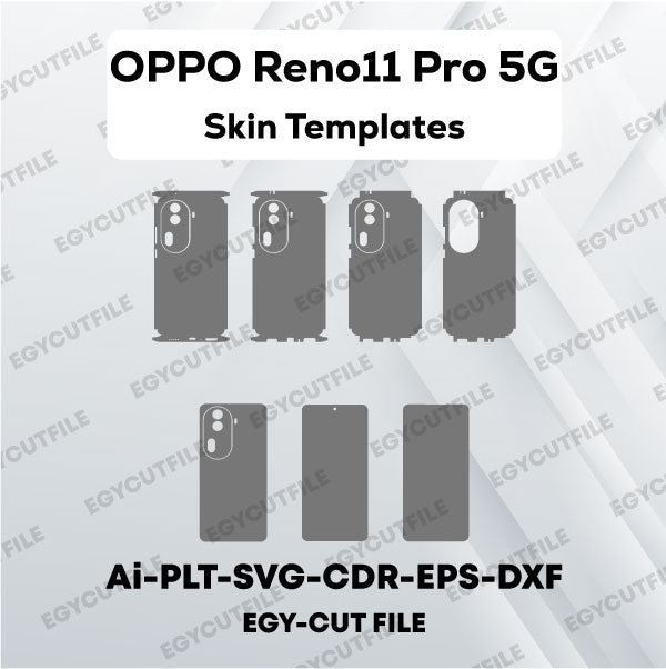 OPPO Reno11 Pro 5G Global Vector Skin Cut Files