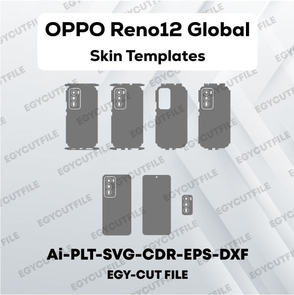 OPPO Reno12 Global Vector Skin Cut Files